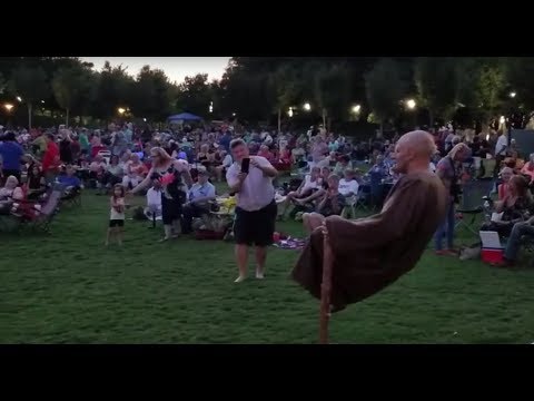 Cops Get Called on the Floating Man at the Orchestra