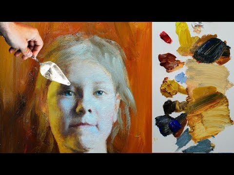 Portrait tips for beginners from Master of Fine Arts Sergey Gusev.