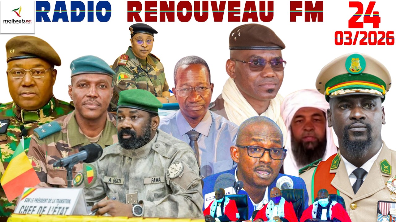 La Revue de Presse de la RADIO RENOUVEAU FM du 24 Mars 2026