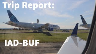 TRIP REPORT: United Express ERJ-145 Washington To Buffalo