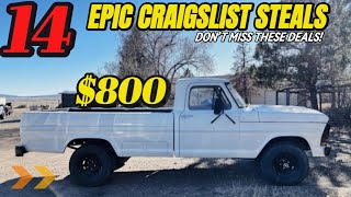 14 Epic Craigslist Steals – Don’t Miss These Deals!