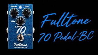 Video thumbnail for Fulltone 70 Pedal-BC Demonstration by haruのギターちゃんねる