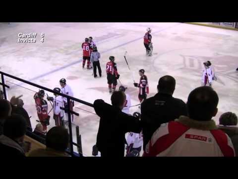 Cardiff ENL Devils vs Invicta Dynamos Brawl 27-2-10