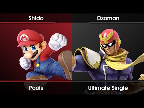 Tech Republic VI Pools - Shido (Mario) Vs. Osoman (Captain Falcon) SSBU Ultimate Tournament