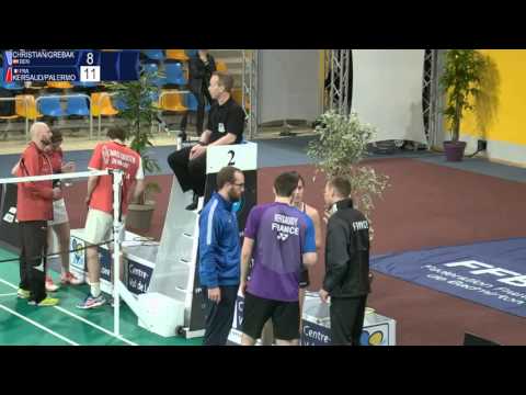 Christiansen/ Grebak vs Kersaudy/ Palermo (XD, QF) - Orleans Intl. 2016