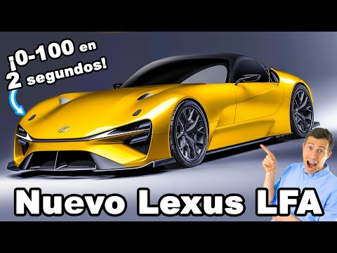 Nuevo Lexus LFA revelado… ¡y alcanza el 0-100km/h en DOS segundos! 🔥