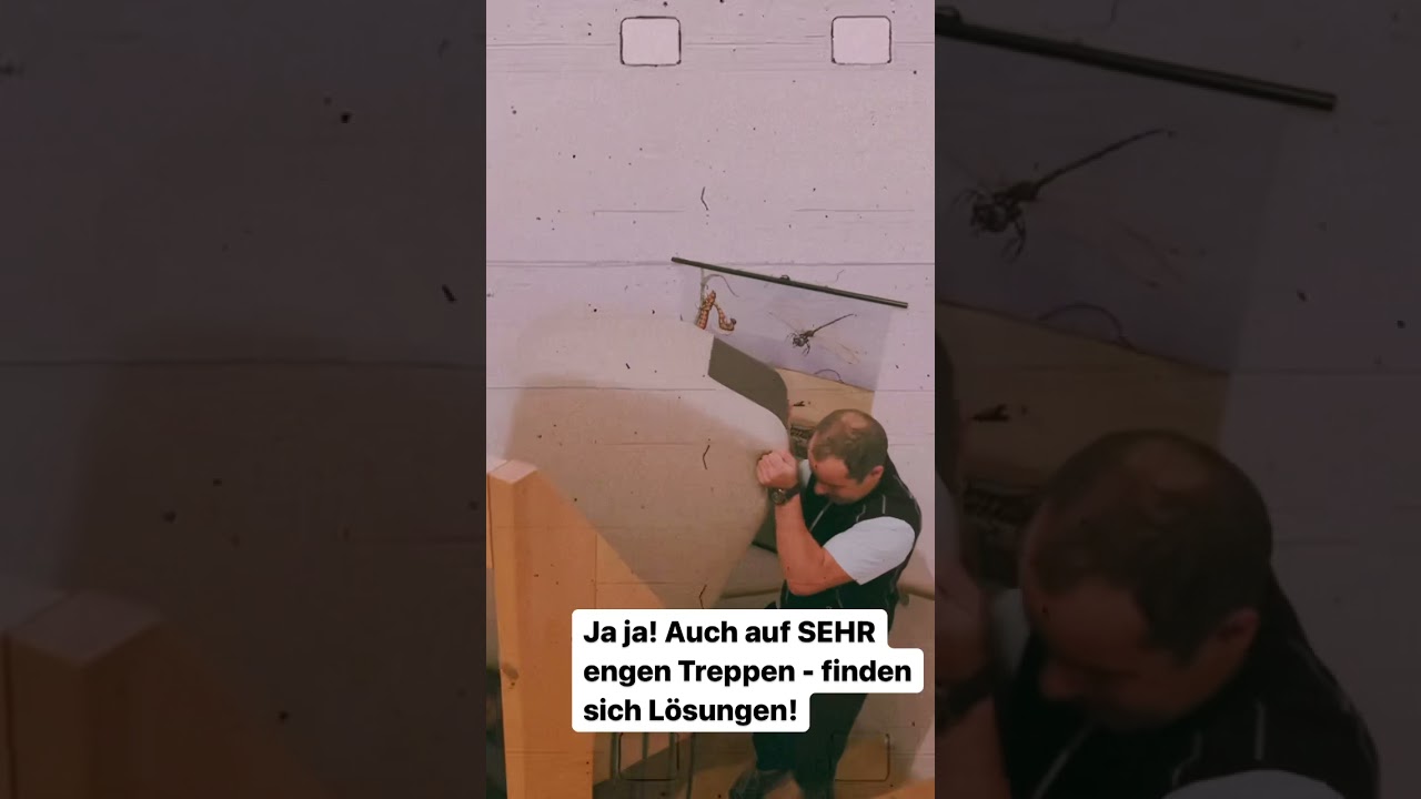 Wendeltreppe ist unser Liebling- Lastentaxi Kaufmann