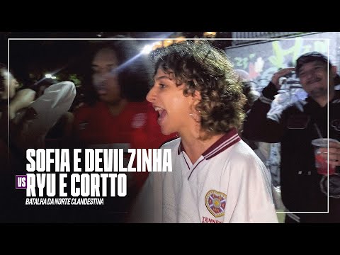 DEVILZINHA AND SOFIA vs. RYU AND CORTO | PHASE 1 | NORTH CLANDESTINE 9