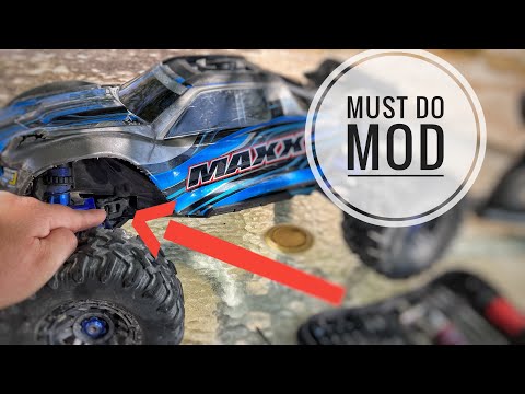 Traxxas Maxx Steering Modification Must Do!!!