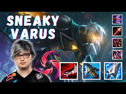 ⚡ Sneaky Varus ADC VS Ezreal ⚡ Patch 11.14