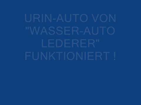 URIN-AUTO VON WASSER-AUTO LEDERER FUNKTIONIERT.wmv