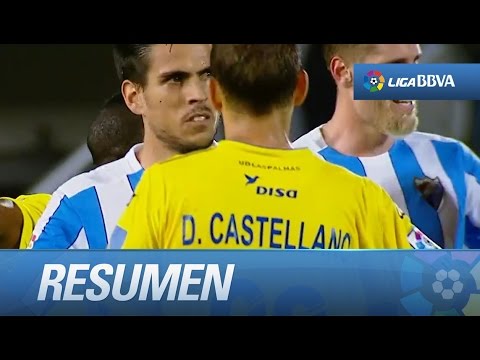 Resumen de UD Las Palmas (1-1) Málaga CF
