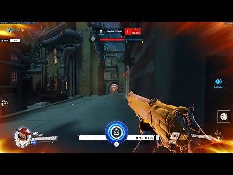 GALE DPS MAIN ASHE! [ OVERWATCH SEASON 24 TOP 500 ]