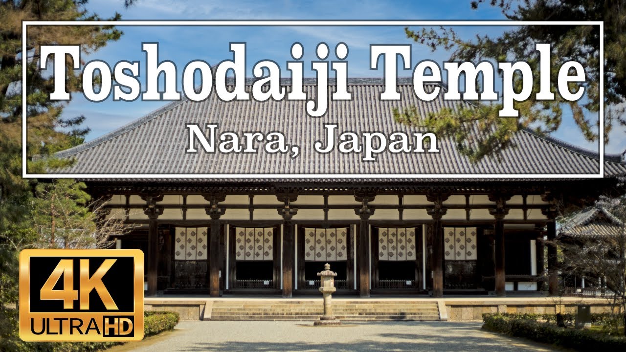 Embark on an immersive walking tour of the historic Toshodai-ji Temple.