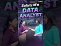 Data Analyst Salary In India Salary Of Data Analyst Data Analyst Skills Intellipaat Shorts