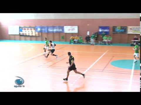 Gol de Antonio Mendoza en la victoria del Bm Aguilar Aceitunas Torrent sobre Bolaños