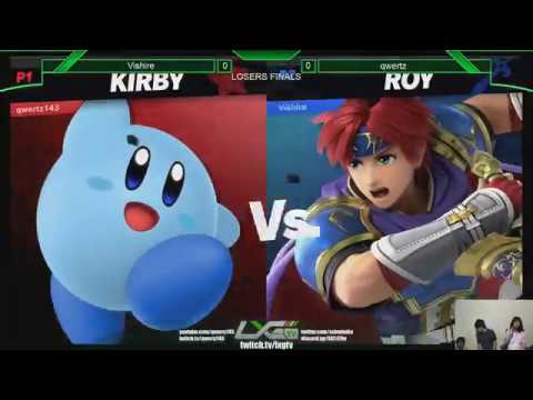 qwertz143 (Kirby) vs Vishire (Roy) - Smash Ultimate @ LXG - Losers Finals