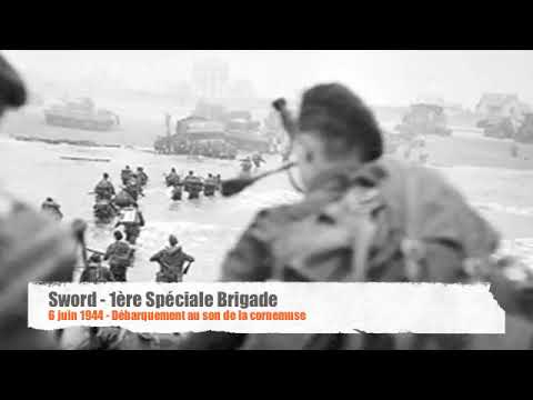 D-Day. Lord Lovat réclame Blue Bonnets Over The Border