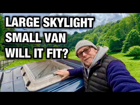 How to Heki 2 Rooflight to ford transit custom
