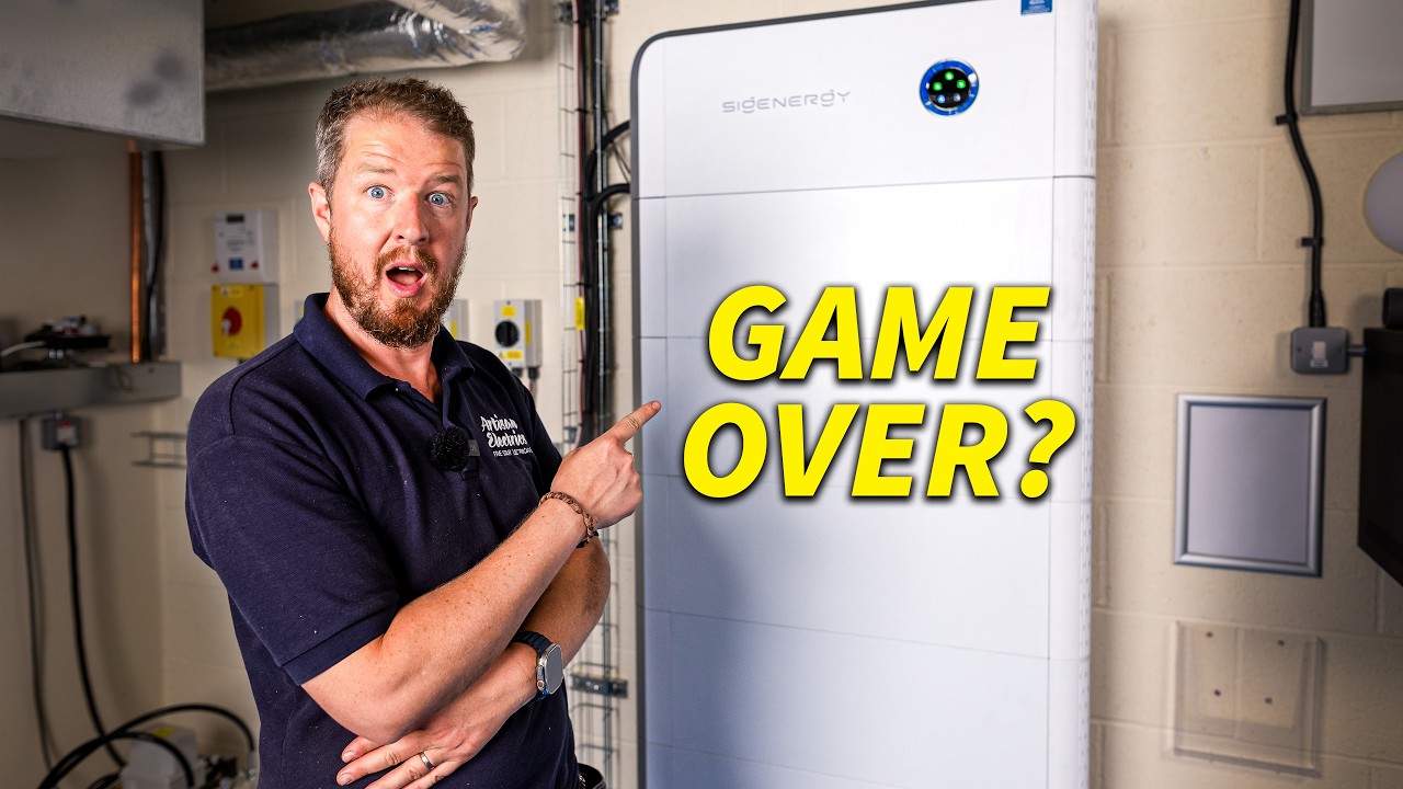 Better than a Tesla Powerwall? 🧐🔋48kWh Three Phase UPS Battery System! ⚡️ Sigenergy SigenStor