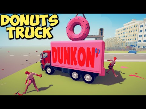 🍩Donuts Truck🚚 vs EVERY FACTION 1v1 - Totally Accurate Battle Simulator TABS