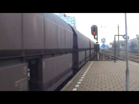 veolia 189 094 vertrekt met een kolentrein uit tilburg