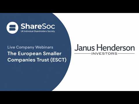 ShareSoc Webinar with The European Smaller Companies Trust (ESCT) - October 2026