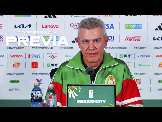 CONFERENCIA "Con la ilusión intacta", Javier Aguirre previo a Ecuador. 16vos de Final