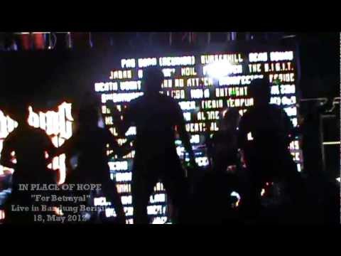In Place of Hope - For Betrayal (Live at Bandung Berisik - Extreme Moshpit stage)
