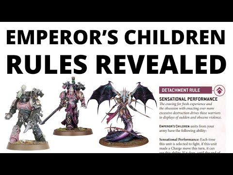 New Detachment Unveiled for Emperor's Children - How Strong is the Court of the Phoenician?