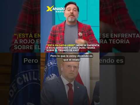 🚨 “¡Está en caída libre!”: Neme se enfrenta a Rojo Edwards y lanza teoría sobre el triunfo de Kast
