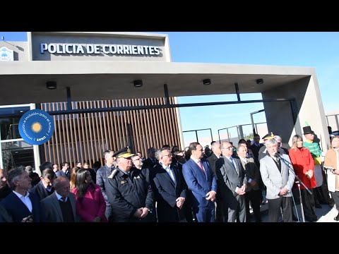 Inauguraron la Comisaría 24º de Corrientes en el predio del Campus Deodoro Roca