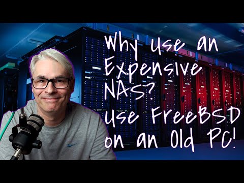 Why Spend lots of $$$ on a NAS? Use FreeBSD and an old PC!