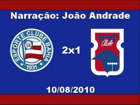2º gol do Bahia - Jael - Bahia 2x1 Paraná - 10/08/2010