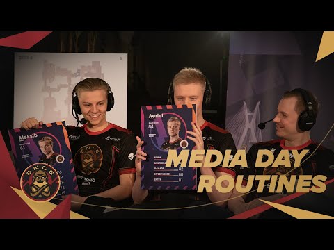 ENCE in Brazil - "Media day routines" - BLAST Pro Series São Paulo