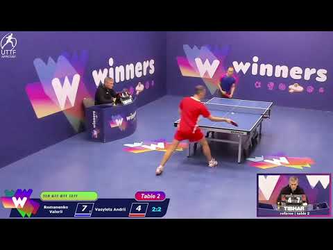 Winners League 25.10.21 Romanenko Valerii - Vasylets Andrii 11:30