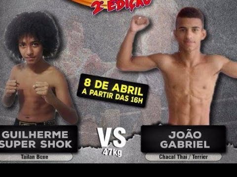 Guilherme Super Shok (Tailan Boxe) X João Gabriel (Chakal Team) - 47kg