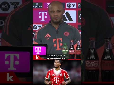 Kompany über Olise: "Vergleichbar mit De Bruyne" #shorts