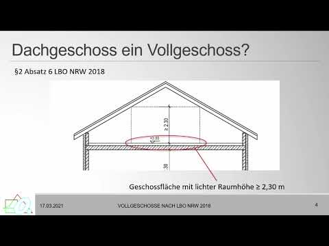 Was ist ein Vollgeschoss