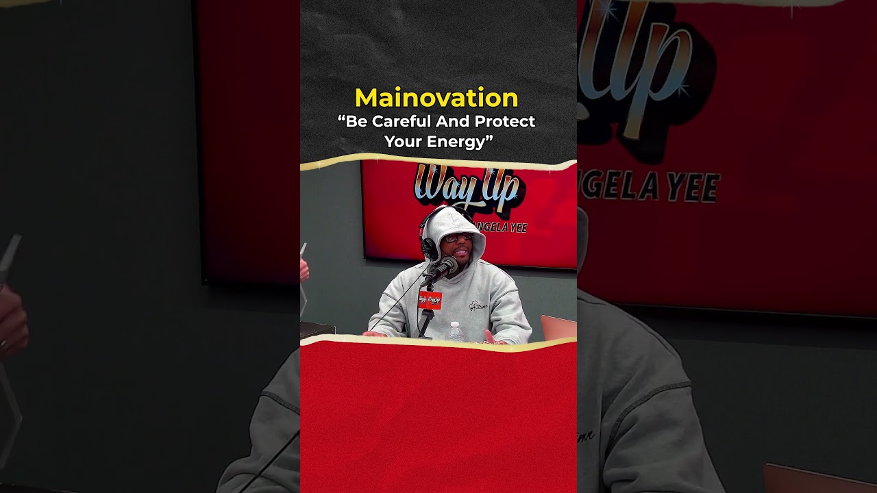 Maino says it simple: “Protect your energy.” 👀
