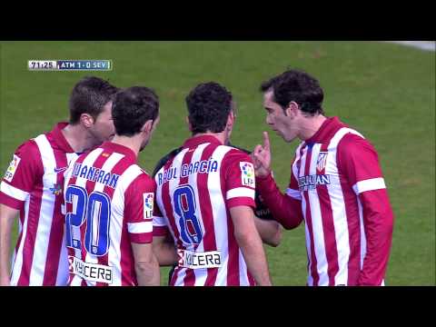 Gol de Rakitic (1-1) en el Atlético de Madrid - Sevilla FC - HD