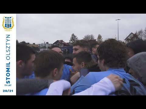 Radość juniorów Stomilu z awansu do Centralnej Ligi Juniorów (22.11.2020 r.)