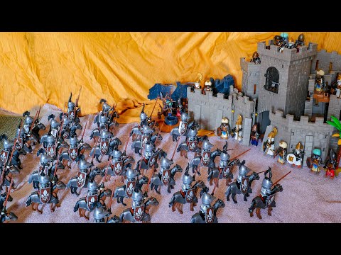 Playmobil Stop motion Movie - Templar Knights VS Saracens