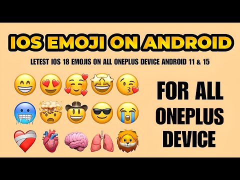 How To Get iOS 18 Emojis on OnePlus | iOS Emojis on Android 2025 