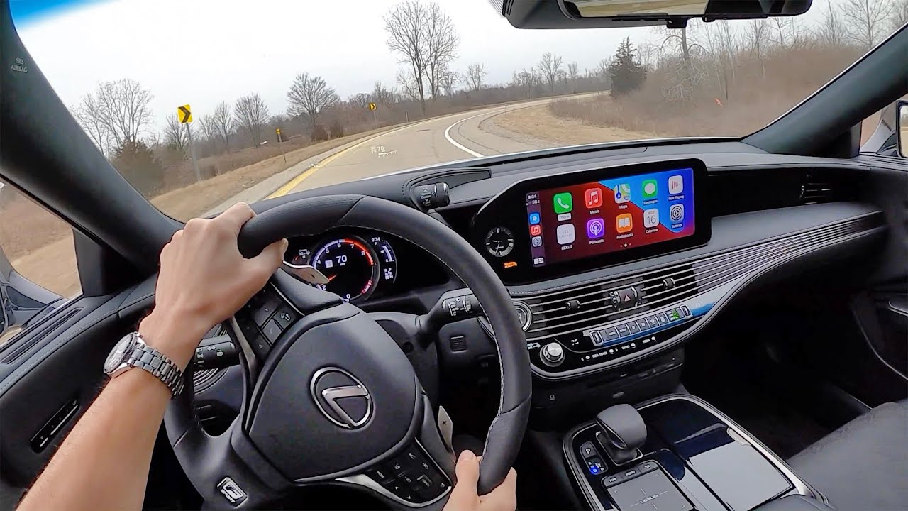 2021 Lexus LS500 F-Sport RWD - POV First Impressions