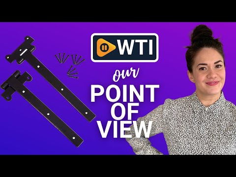 DIYWorld Black Door Hinges - WTI product video review