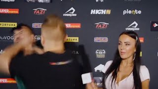 MMA Fighter Punches Youtuber Live on TV!