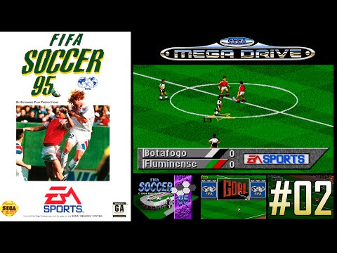 FIFA Soccer 95 (MEGA DRIVE / GENESIS)(Gameplay) #02