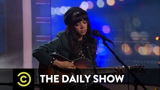 Alynda Segarra - Hurray for the Riff Raff - "Living in the City": The Daily Show