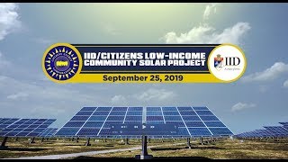 IID/Citizens Low-Income Community Solar Project